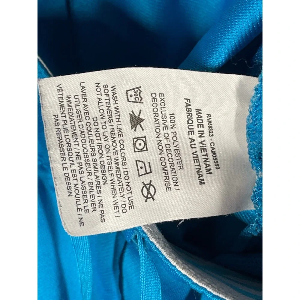Nike Dri-FIT Blue Athletic Training Shorts Womens XS Drawstring